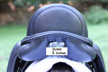 Load image into Gallery viewer, Pegasus Grippy Black Dressage Saddle- Demo on sale Only $3995.00