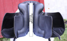 Load image into Gallery viewer, Pegasus Grippy Black Dressage Saddle- Demo on sale Only $3995.00