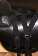 Load image into Gallery viewer, Pegasus Grippy Black Dressage Saddle- Demo on sale Only $3995.00